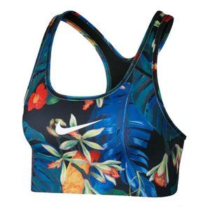 Racerback Nike Swoosh Hyper Femme Sports Bra Size Small in Tropical Print